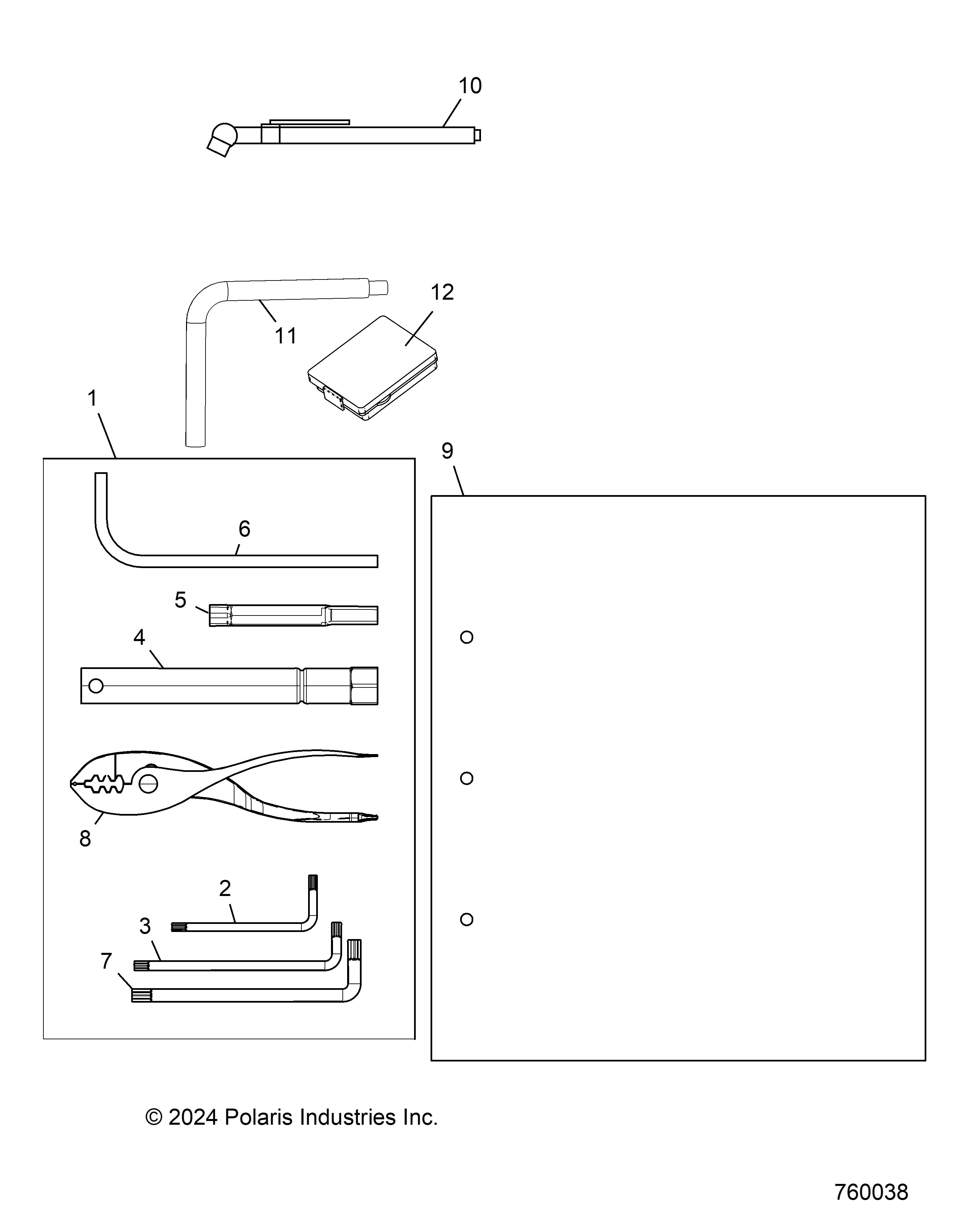 REFERENCES MANUEL DE LUTILISATEUR ET KIT OUTILS POUR RANGER XP 1000 PS HD 2025