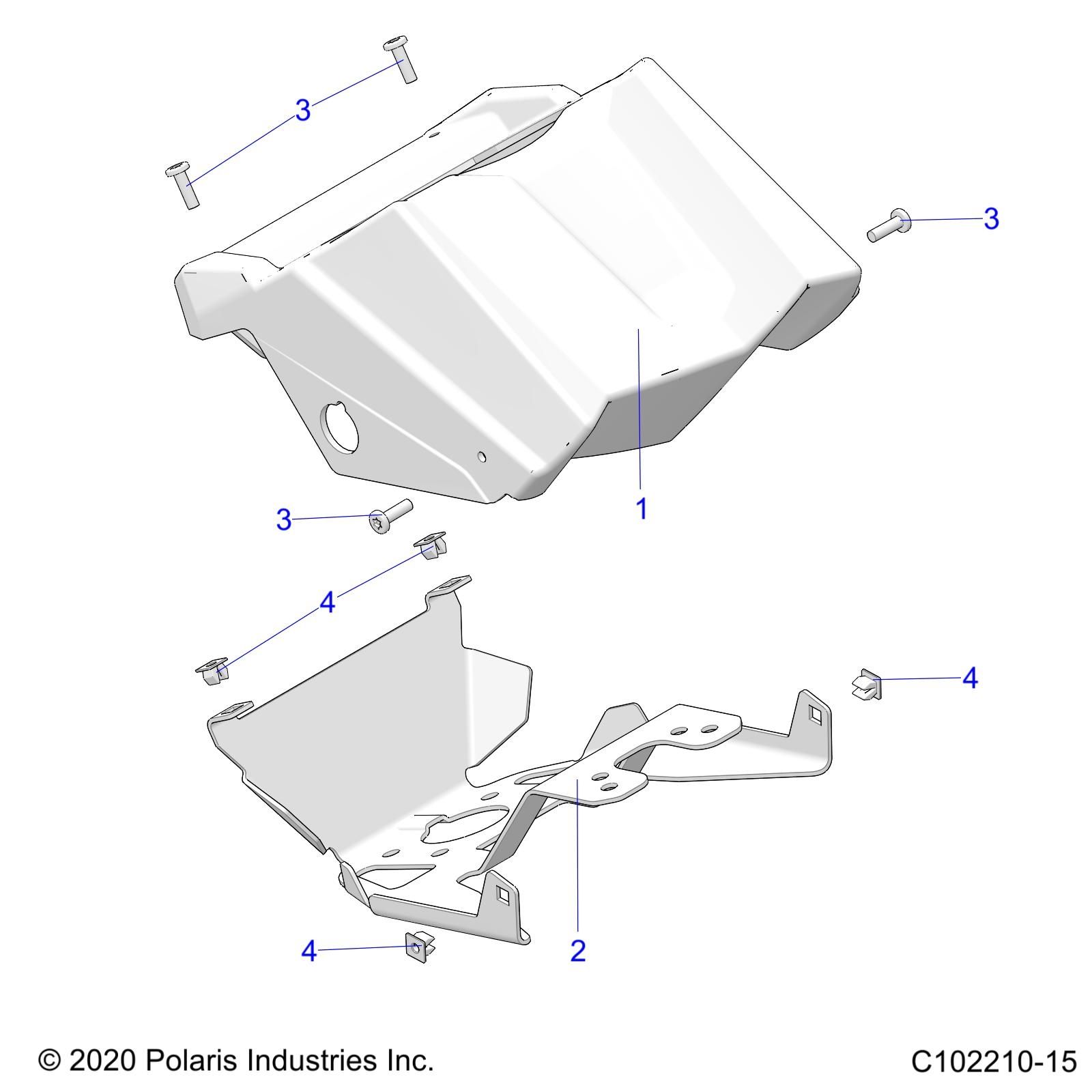 CARROSSERIE JAUGE POD POUR SPORTSMAN 850 HIGH LIFTER 2024