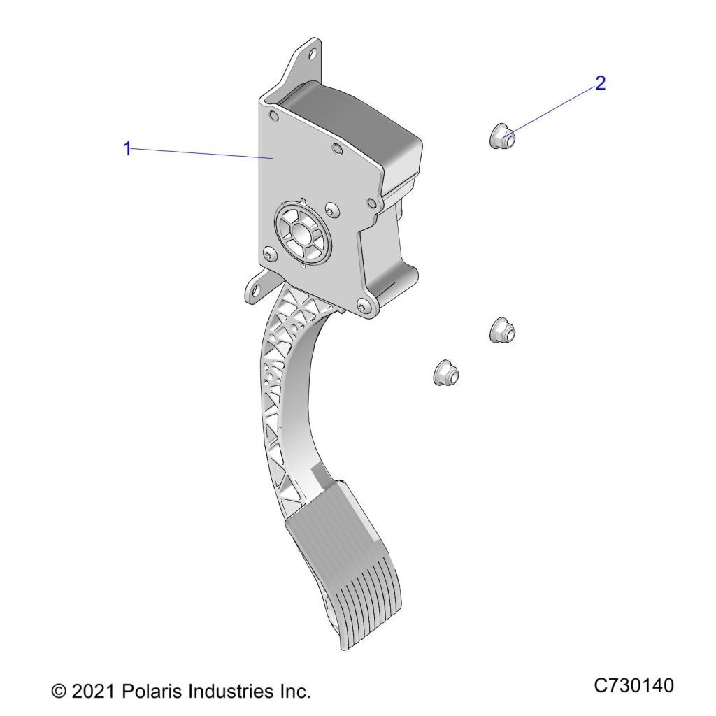 MOTEUR PEDALE DACCELERATEUR POUR RANGER 530 ISRAEL 2024