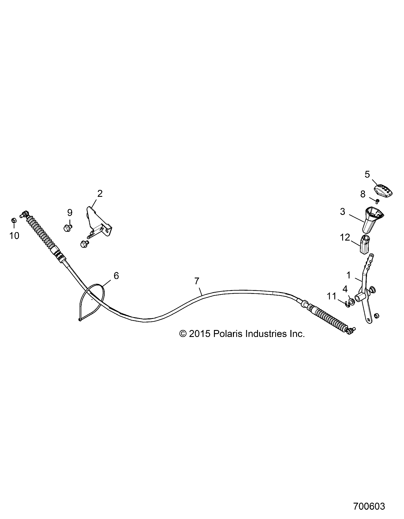 TRANSMISSION SELECTEUR DE VITESSES POUR RZR XP 4 TURBO 2016