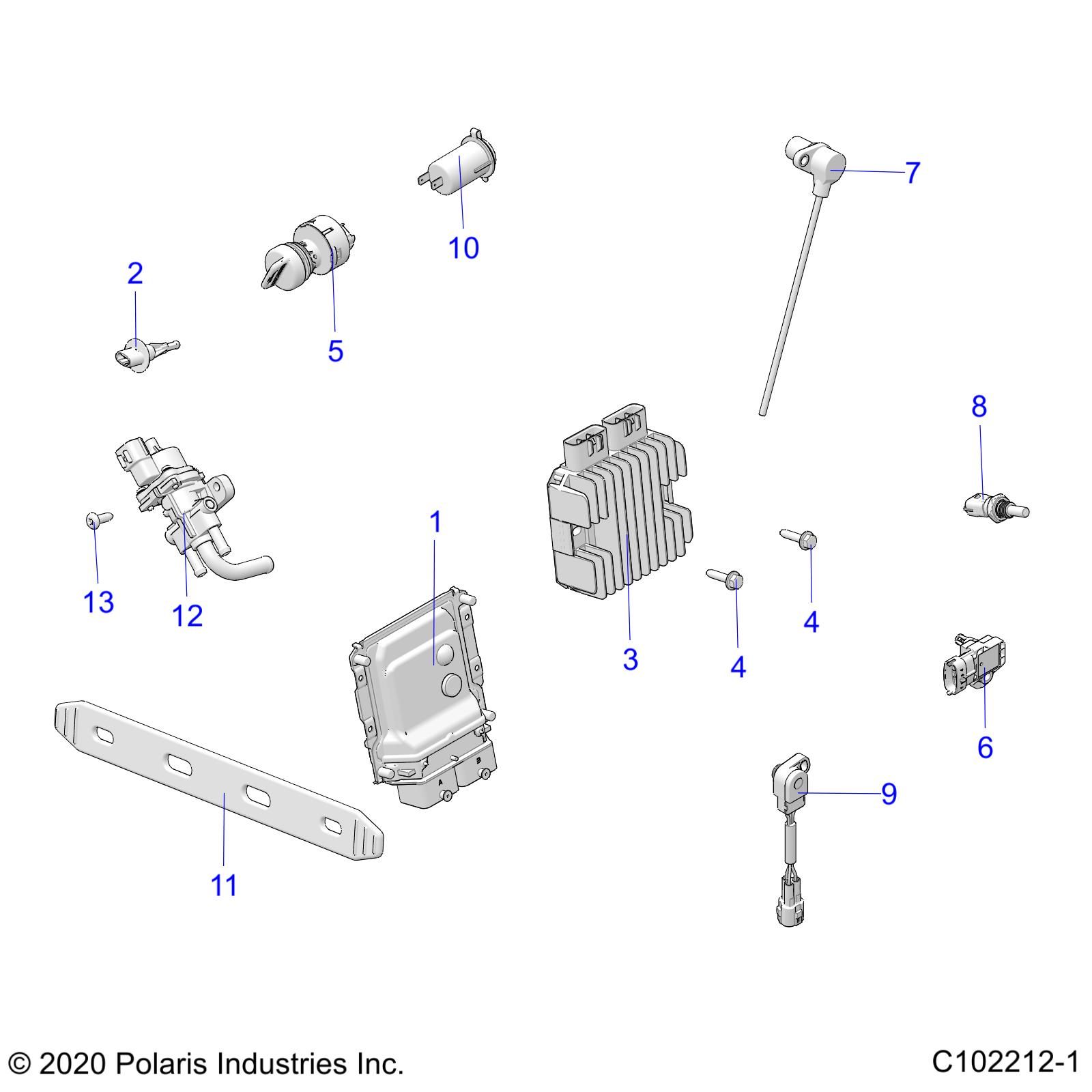 ELECTRIQUE CAPTEURS CDI POUR SPORTSMAN 850 HIGH LIFTER 2022