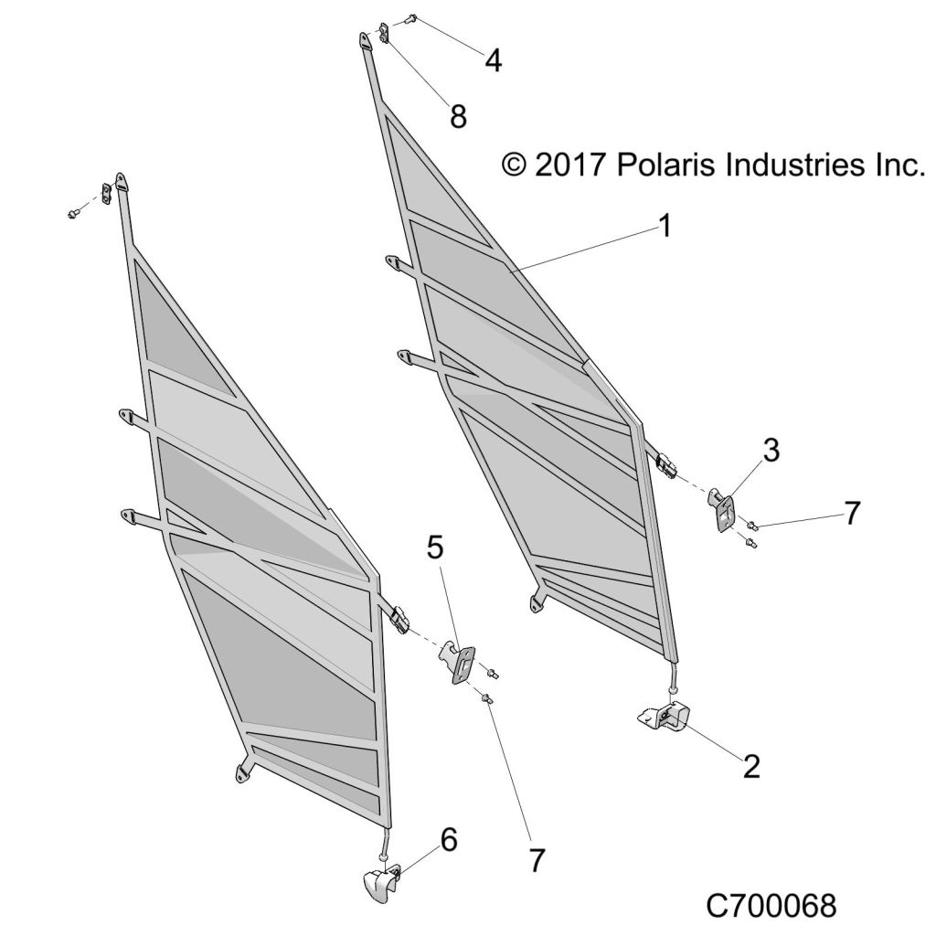 CARROSSERIE MOUSTIQUAIRES POUR RANGER 902D ISRL TRACTOR 2022