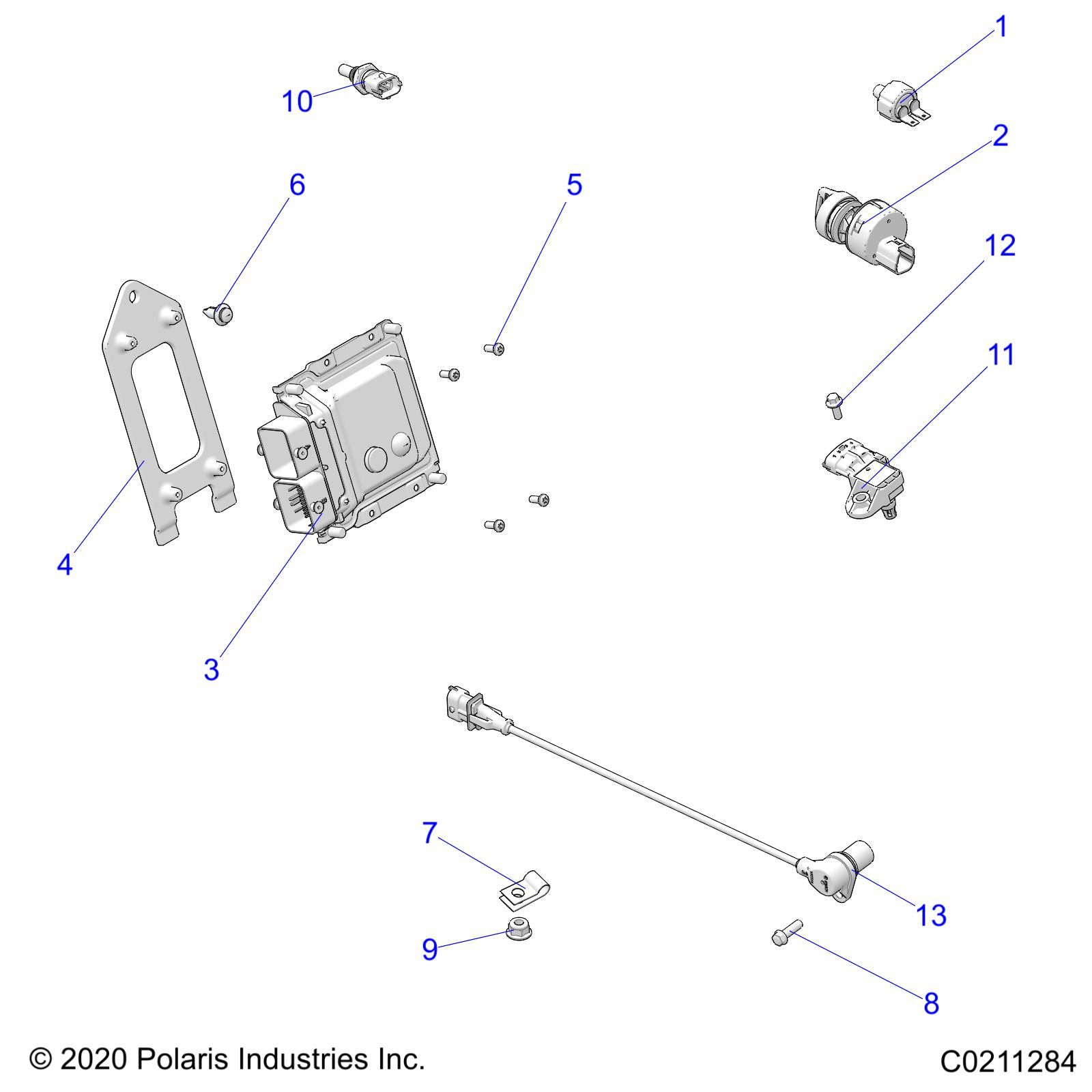 ELECTRIQUE INTERRUPTEURS CAPTEURS ET ECM POUR SPORTSMAN 570 6X6 2022