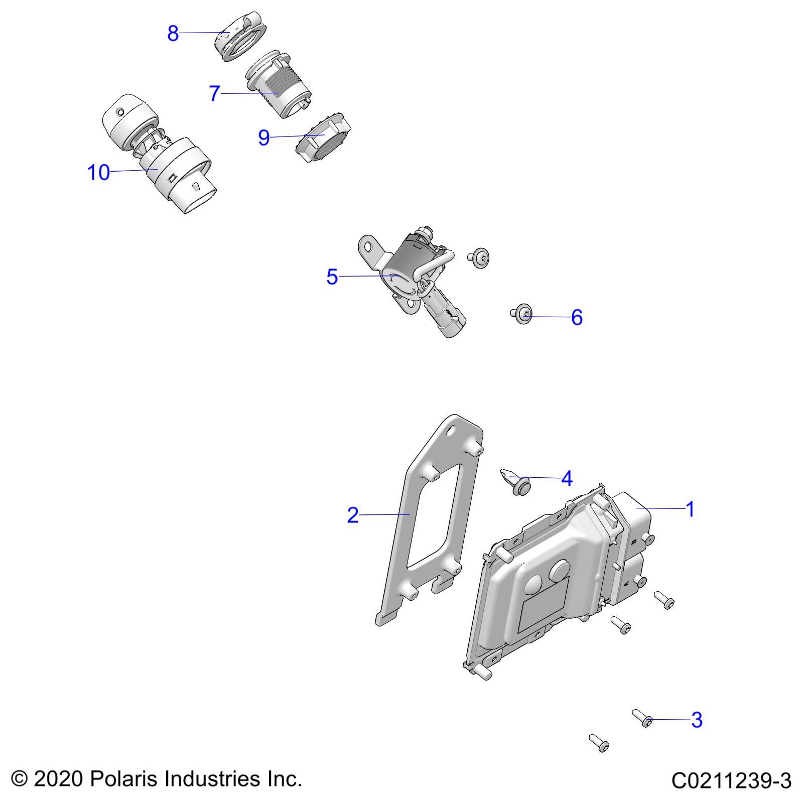 ELECTRIQUE INTERRUPTEURS CAPTEURS ET ECM POUR SPORTSMAN 450 HO 2022