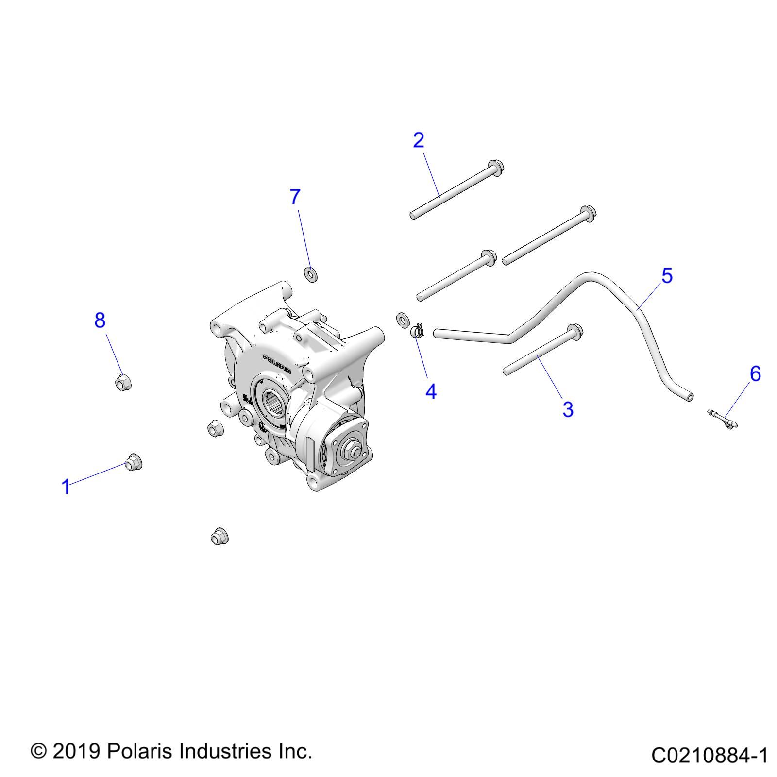 TRANSMISSION MONTAGE BOITE DE VITESSE ARRIERE POUR SPORTSMAN XP 1000 EPS 48 EU 3PC 2022