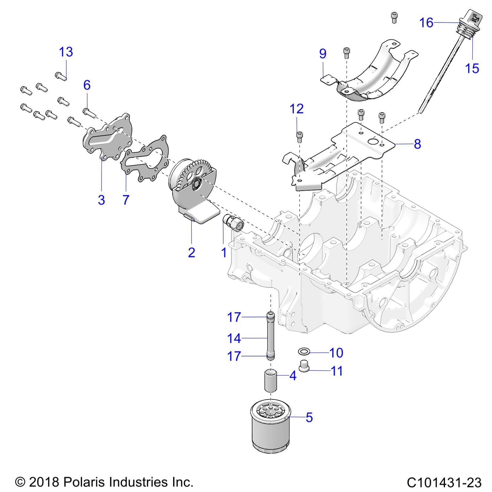 MOTEUR CIRCUIT DE LUBRIFICATION POUR SCRAMBLER 850 48 2020