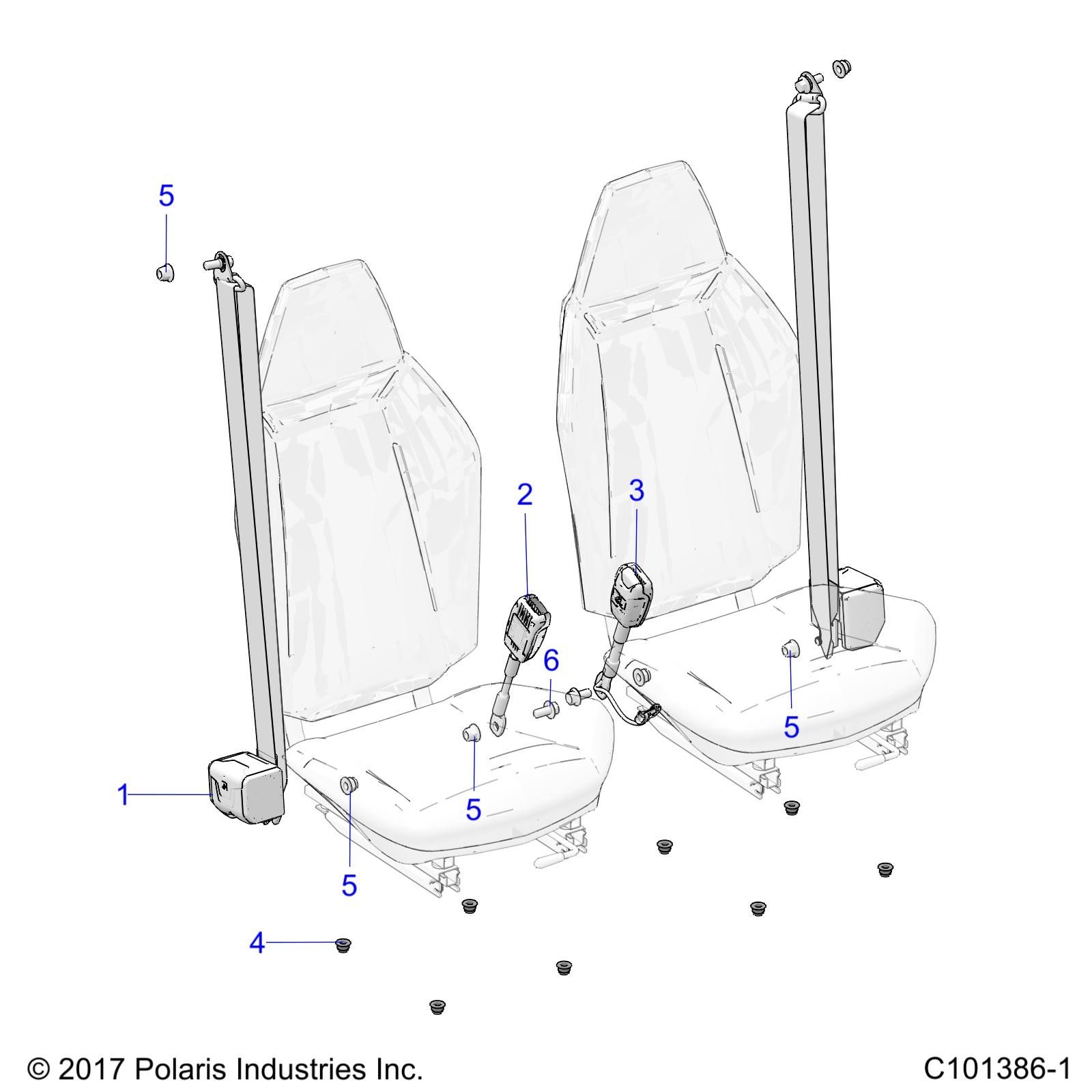 CARROSSERIE CEINTURES POUR RANGER 150 EFI 2024