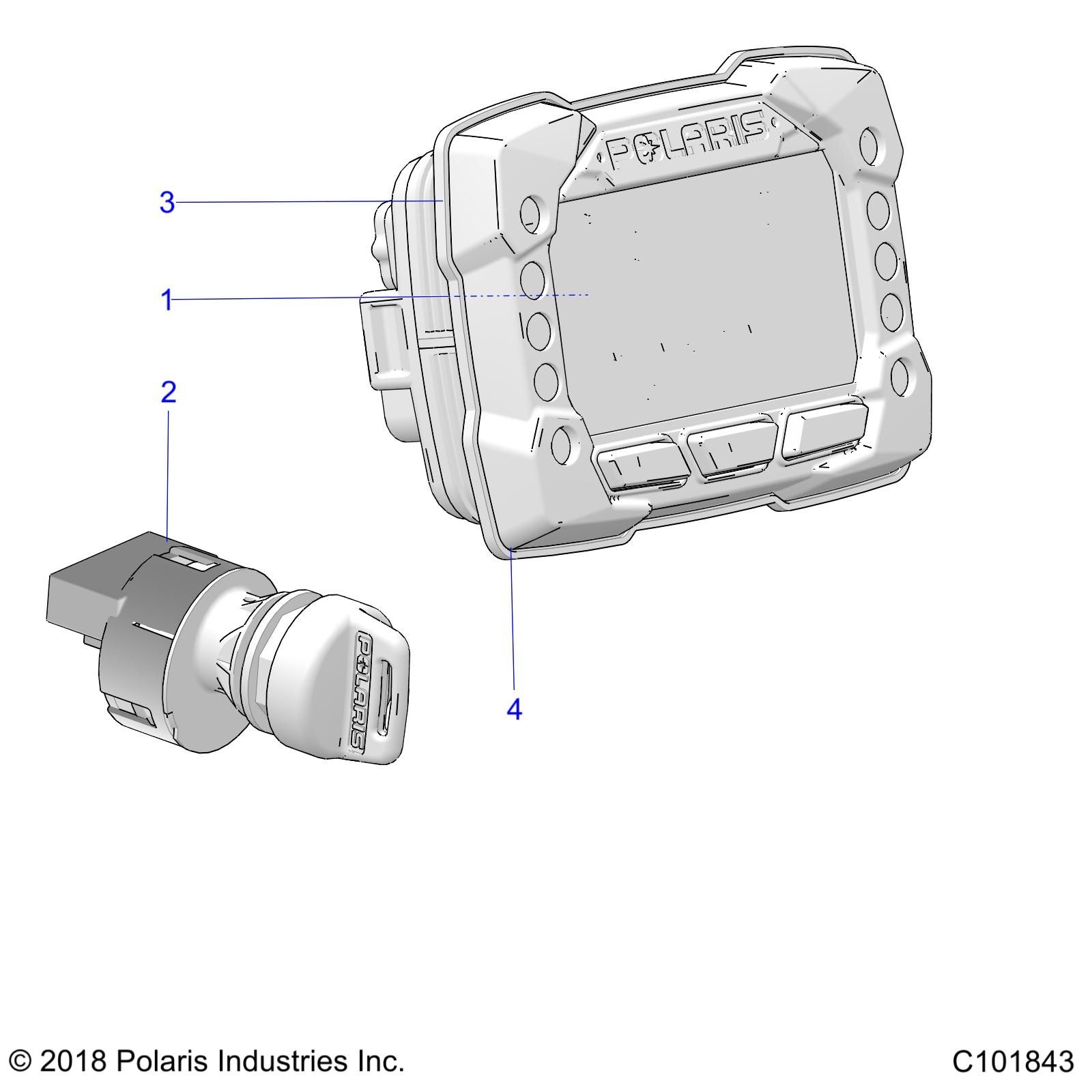 ELECTRIQUE CONTROLES TABLEAU DE BORDS POUR RANGER 150 EFI 2024