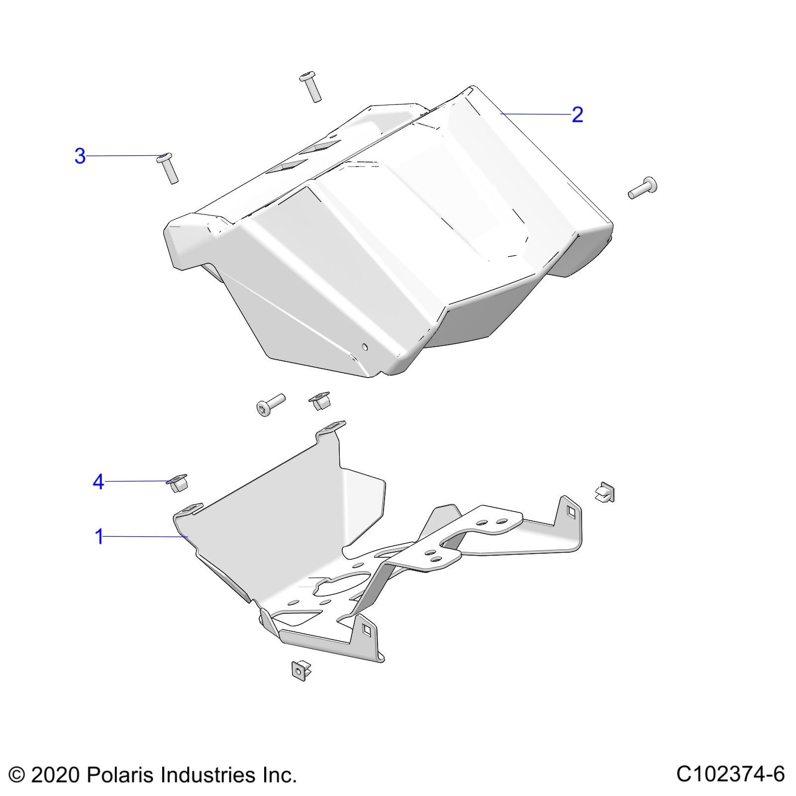 CARROSSERIE JAUGE POD POUR SCRAMBLER 850 48 2024