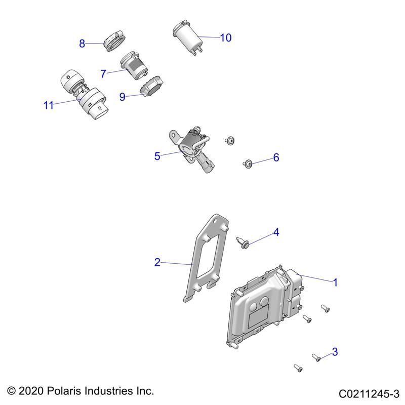 ELECTRIQUE INTERRUPTEURS CAPTEURS ET ECM POUR SPORTSMAN 570 2022