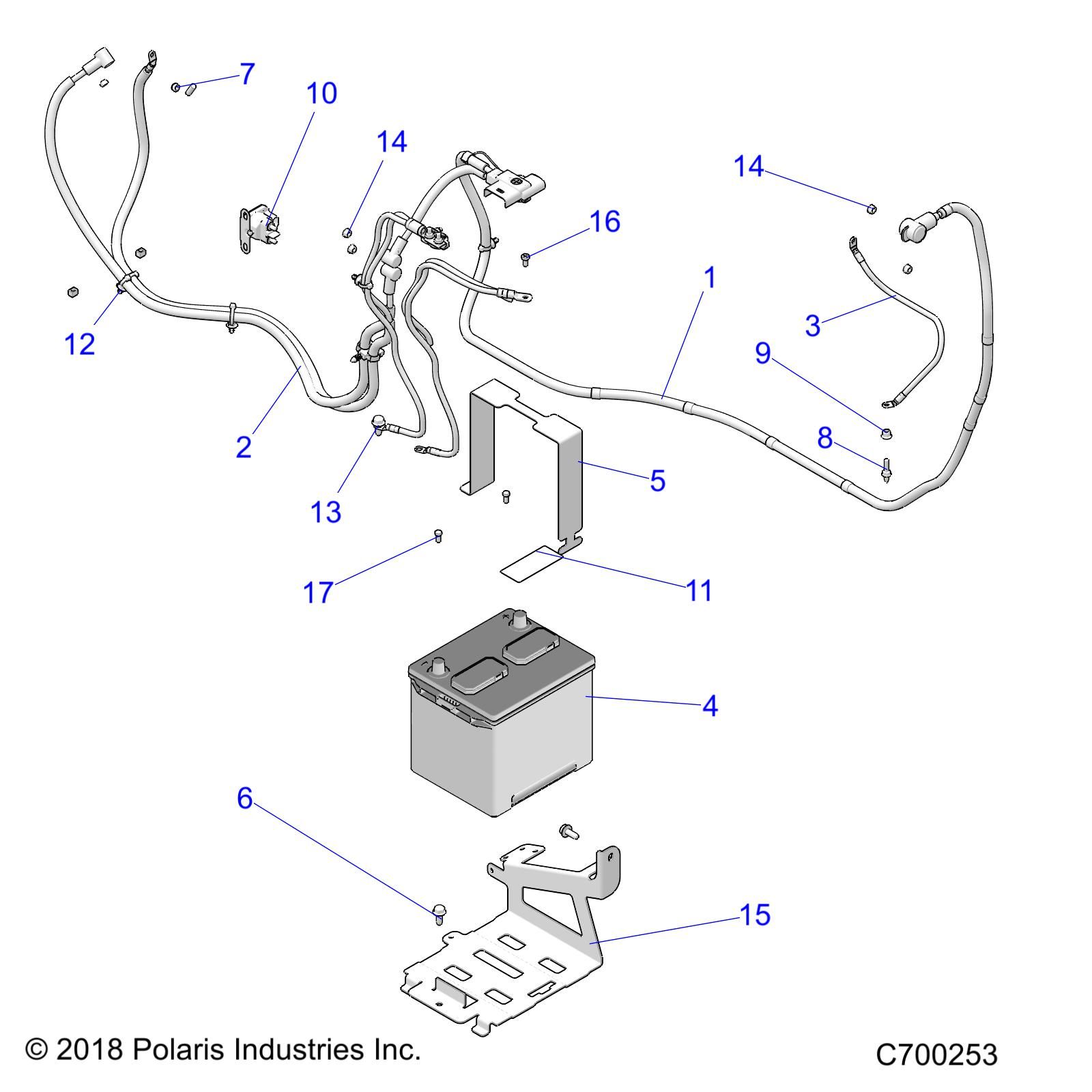 ELECTRIQUE BATTERIE POUR RANGER XP1000 EPS HIGH LIFTER 2019