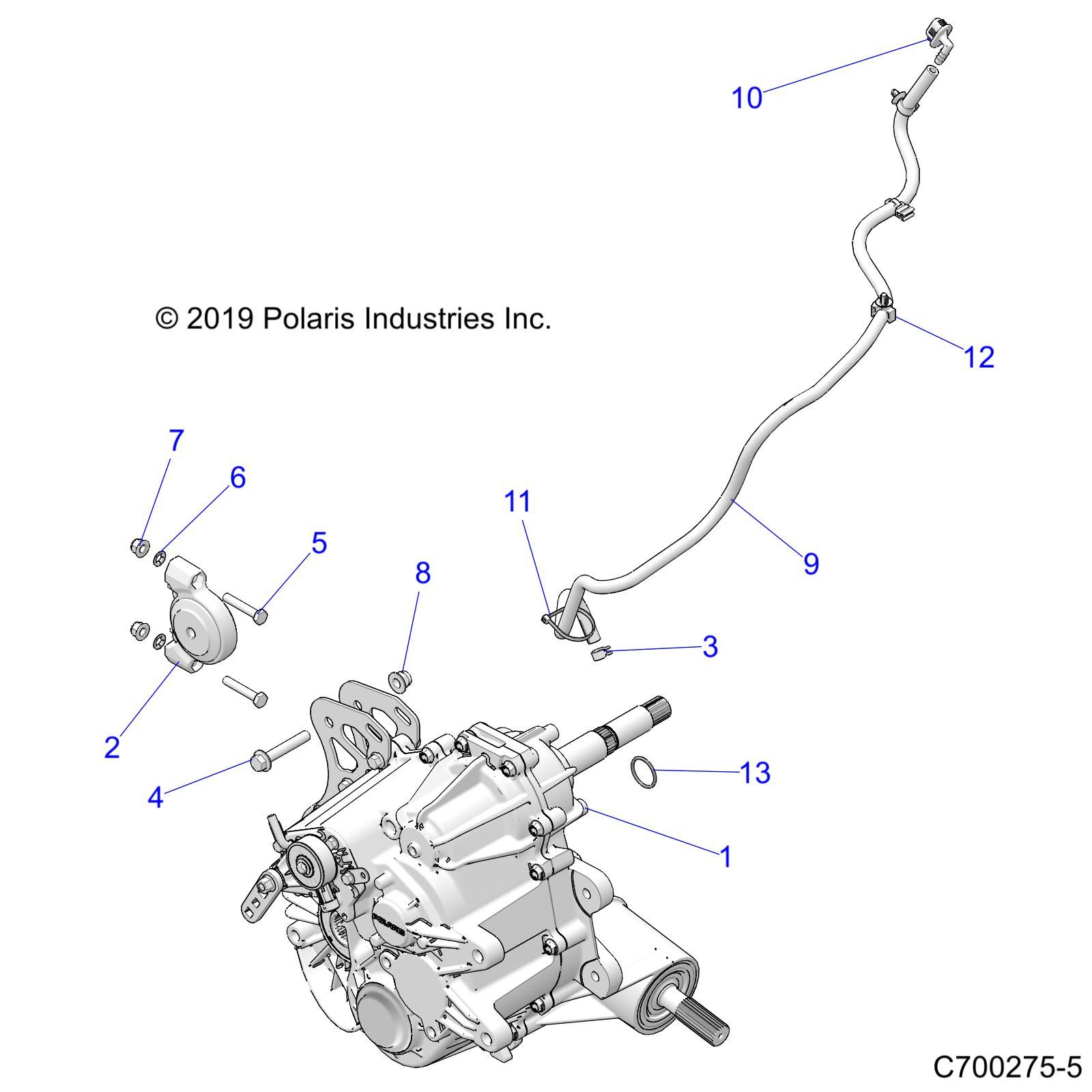 TRANSMISSION MONTAGE BOITE PRINCIPALE POUR RZR XP 1000 PS TRACTORZUG 2022